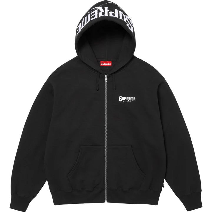 Supreme Mister Cartoon Black Zip Up