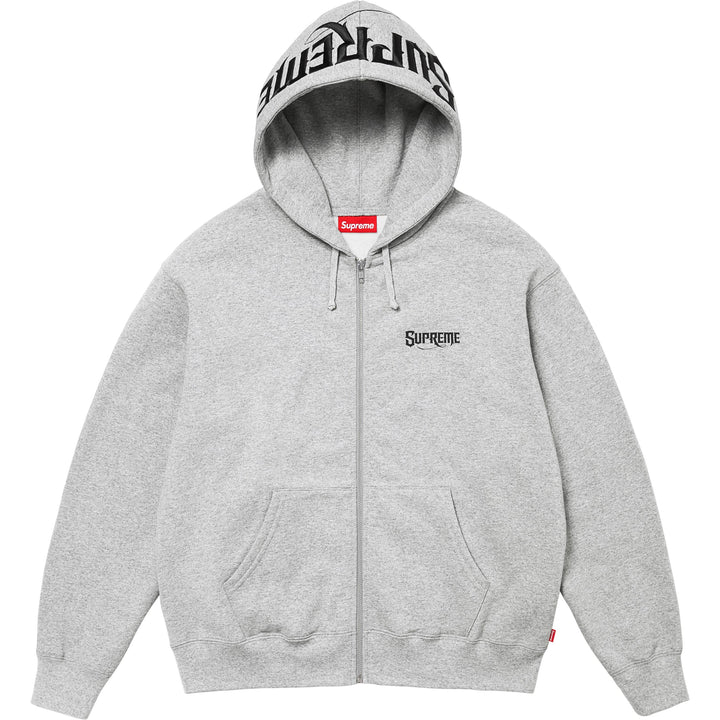 Supreme Mister Cartoon Grey Zip Up