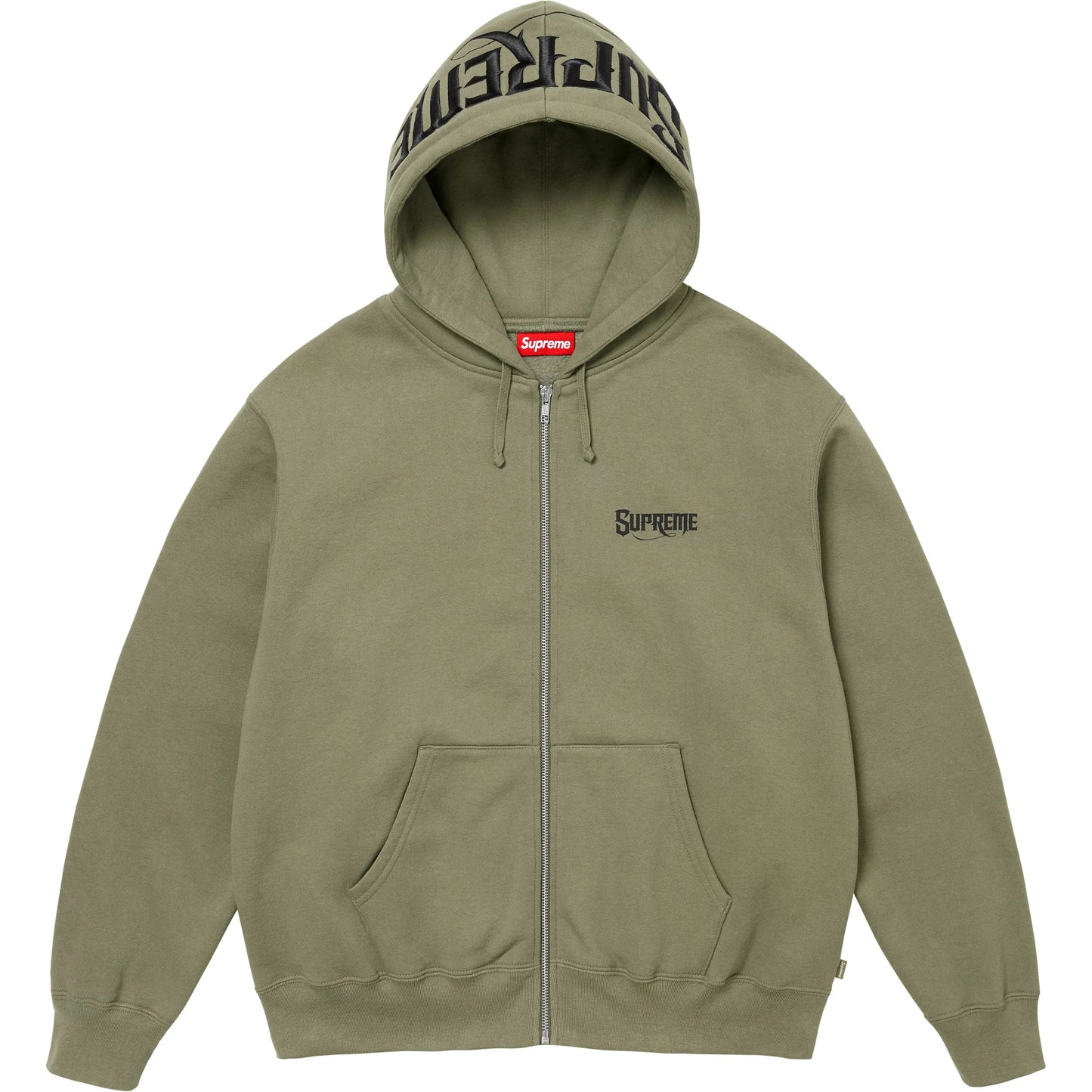 Supreme Mister Cartoon Olive Zip Up