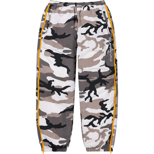 Supreme Snow Camo Contrast Zip Warm Up Pant