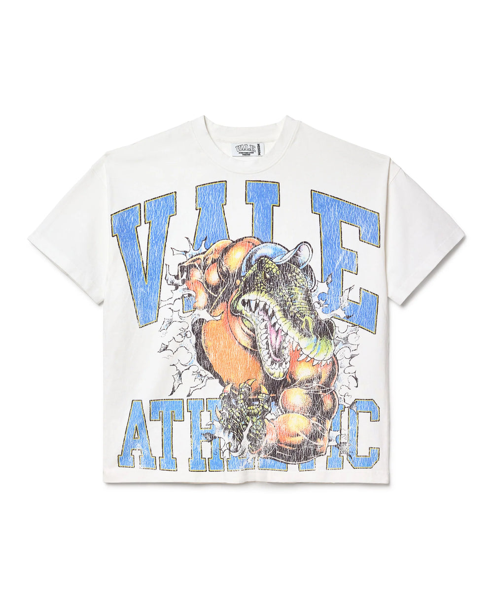 Vale White Gator Tee