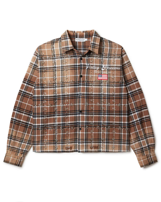 Vale Brownstone Flannel