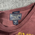 Abercrombie & Fitch Muscle Tee - Maroon (XL)