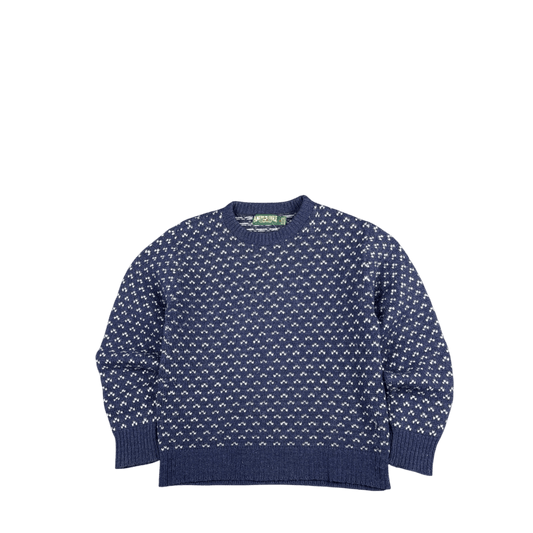 American Eagle Knit Sweater - Navy Blue (M)