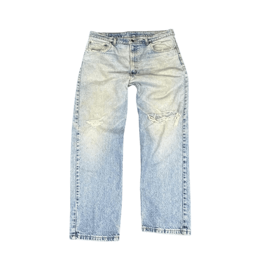 Levi Strauss & Co. Distressed Jeans - Light Wash (36x29)