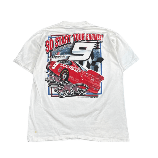 Chase Authentics Dodge NASCAR Showtime Tee - White (L)