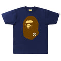 A Bathing Ape Bape Head Tee Navy