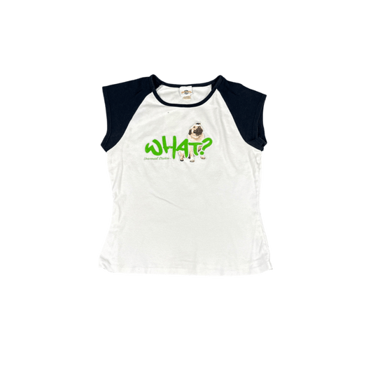 Universal Orlando What? Dog Tee - White/Black (XL)