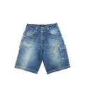 FUBU The Collection Denim Shorts - Blue (38xL)