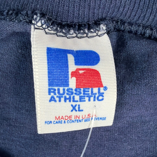 Russell Athletic Auburn Tigers Long Sleeve Tee - Navy Blue (XL)