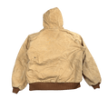 Carhartt Hooded Work Jacket - Brown (L)