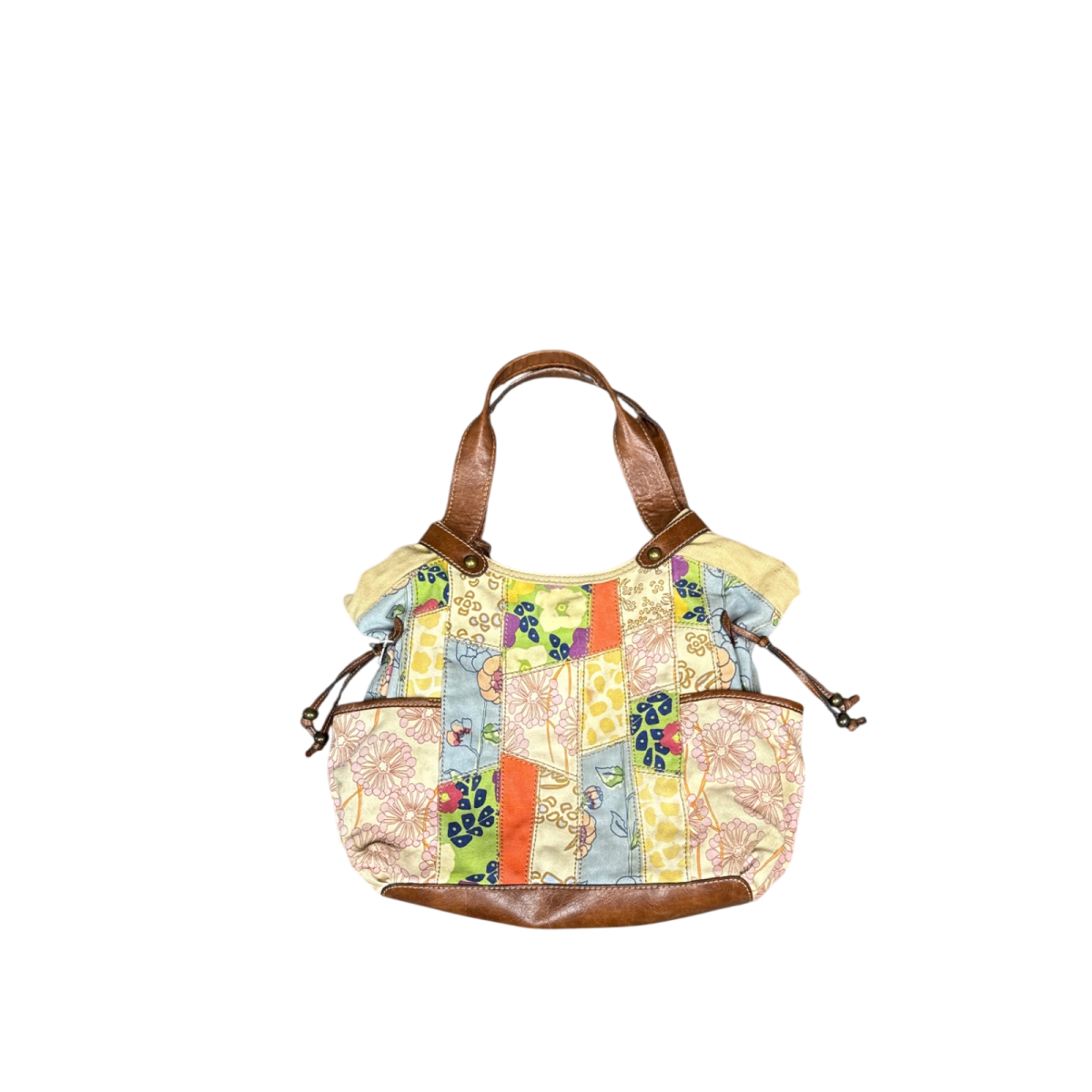 Fossil Patchwork Tote Bag - Multicolor