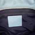 Coach Leather Tote Bag - Light Blue