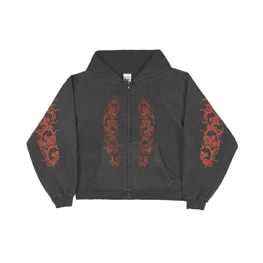 Basket Case Afflicted Zip-Up