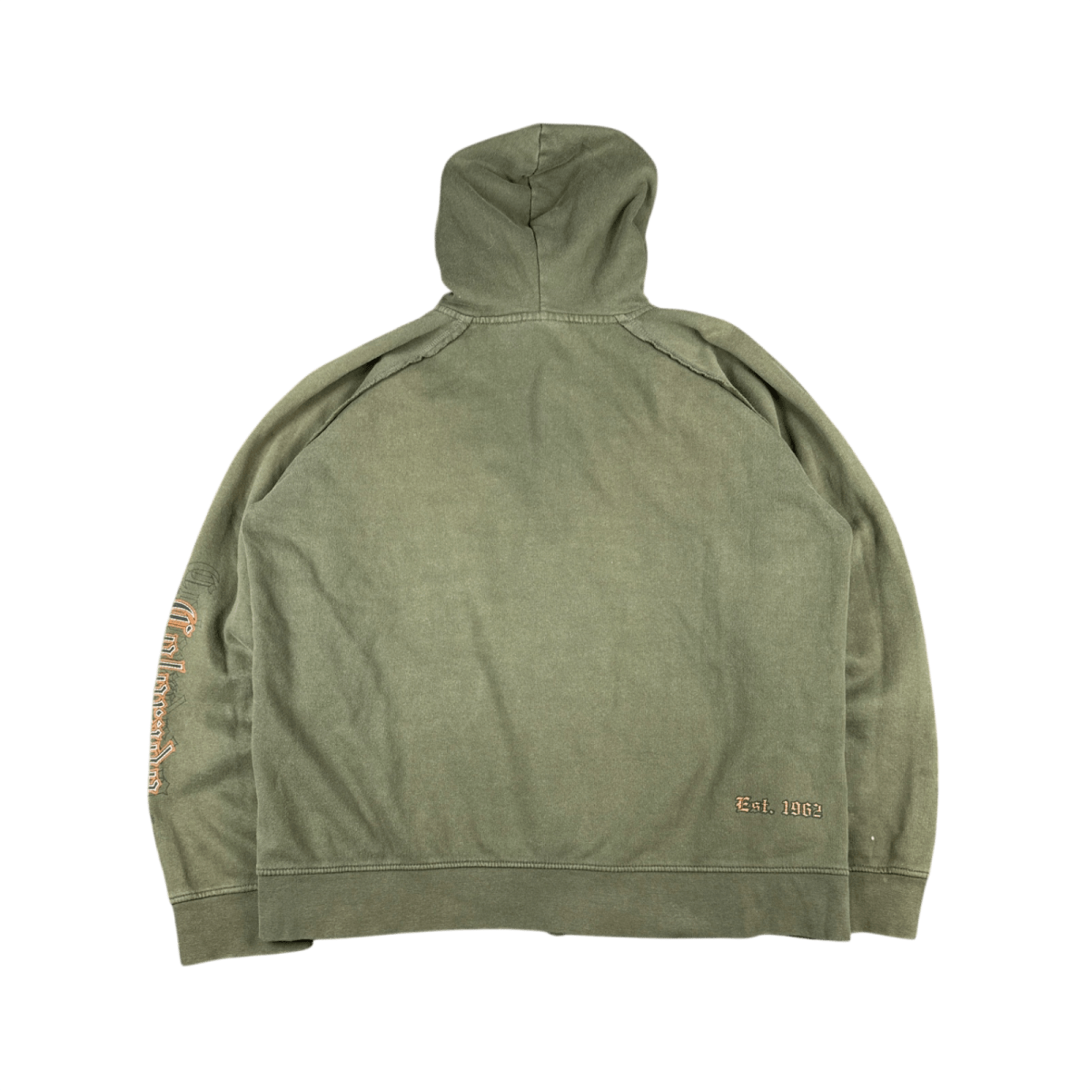 Vail Resortwear Zip Hoodie - Olive Green (XL)