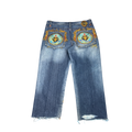 Coogi Embroidered Jeans - Blue (38x28)