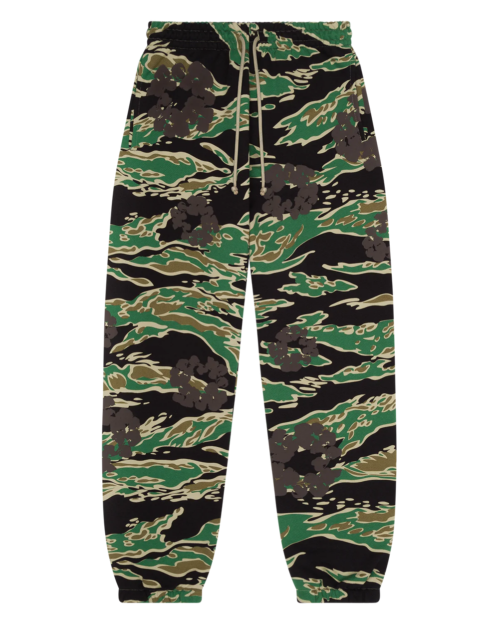 Denim Tears Camo Cotton Sweatpants Green