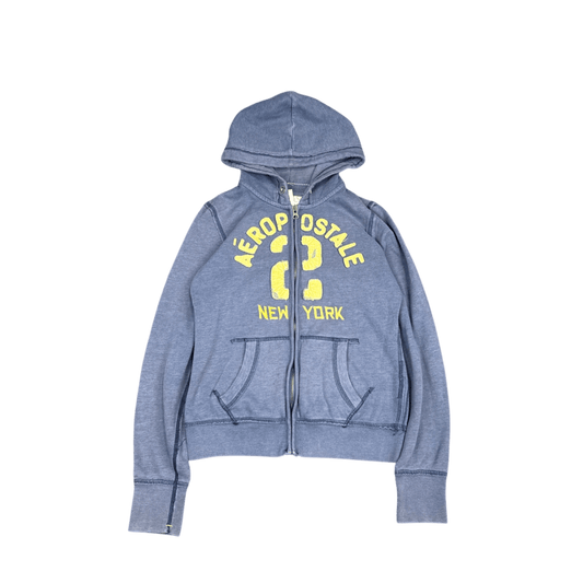 Aeropostale New York Hoodie - Blue (M)