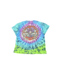 Liquid Blue Tie-Dye Graphic Tee - Multicolor (2XL)
