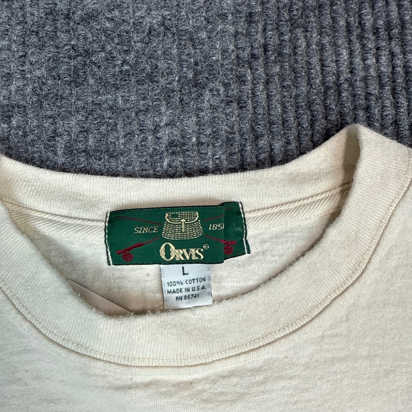 Orvis Chattahoochee Helen Georgia Tee - Cream (L)