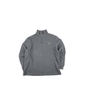 Polo Ralph Lauren Quarter-Zip Sweatshirt - Heather Gray (L)