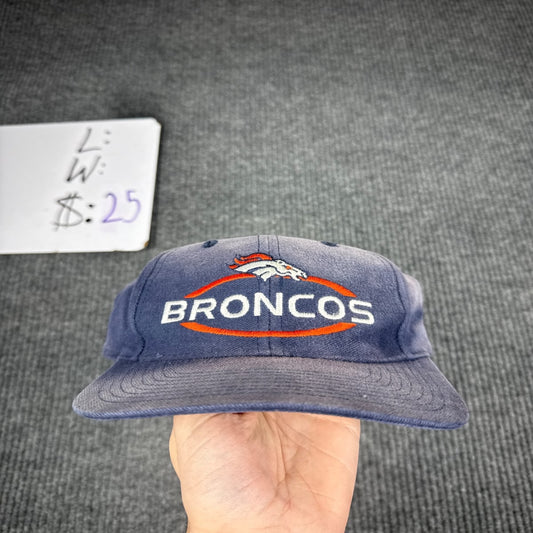 Logo 7 Denver Broncos Hat - Navy Blue (One Size)