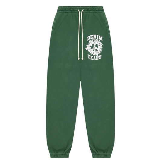 Denim Tears Green Sweatpants