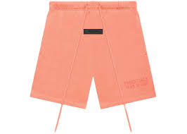 Essentials SweatShort Coral Sz