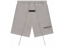 Essentials Dark Oatmeal Sweat Shorts