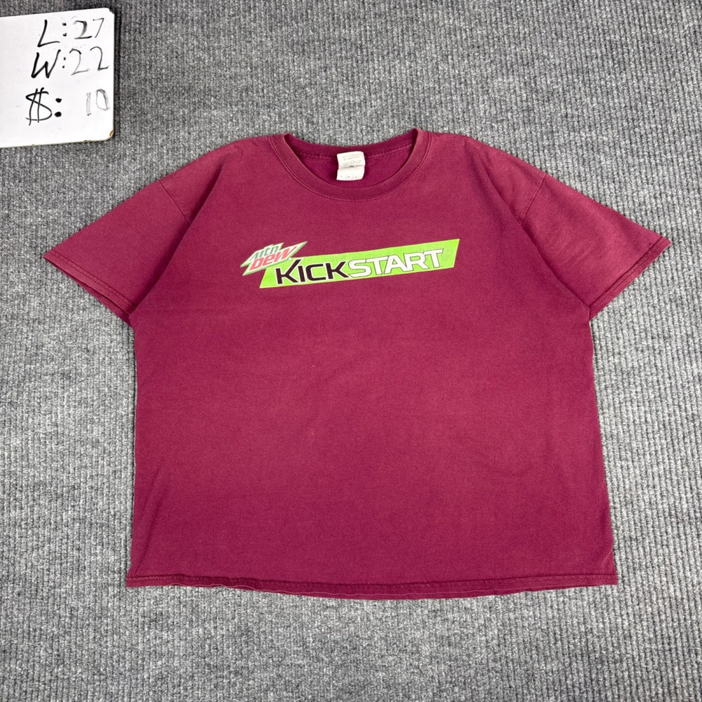 Gildan Kickstart Tee - Burgundy (L)