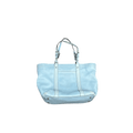 Coach Leather Tote Bag - Light Blue