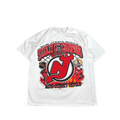 JERZEES New Jersey Devils Stanley Cup Champions Tee - White (L)