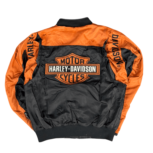 Harley-Davidson Racing Jacket - Black/Orange (Small)