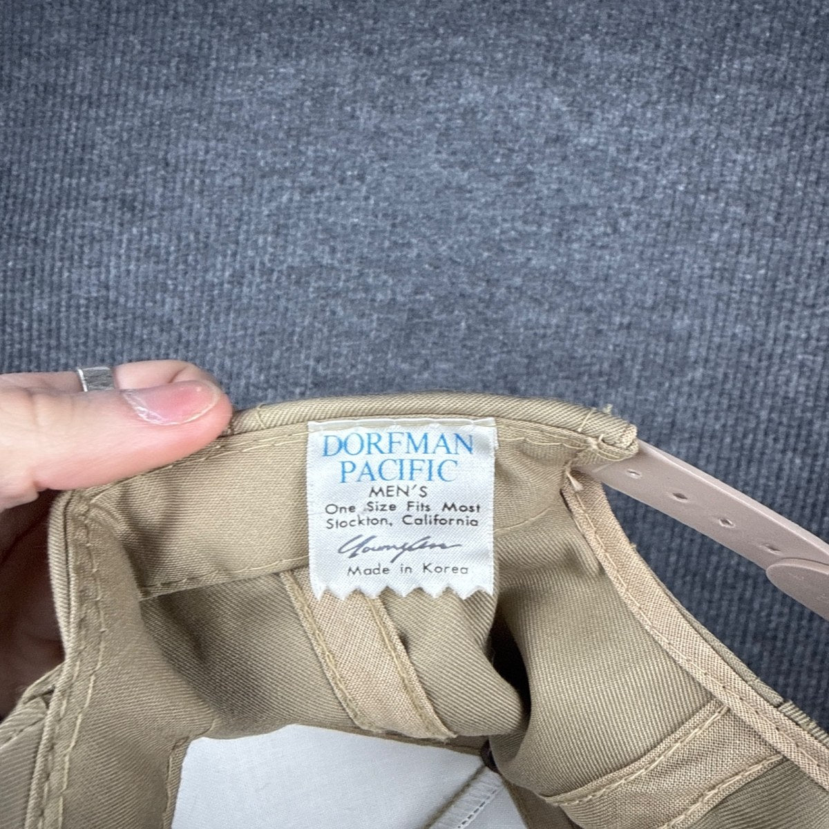 Dorfman Pacific Yosemite Hat - Khaki (One Size)