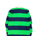 Polo Ralph Lauren Classic Fit Rugby Shirt - Navy Blue and Green (M)