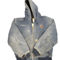Carhartt Rossville Fire Dept. Hooded Jacket - Faded Blue