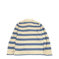 Far Face Striped Pullover - Tan/Gray (S)