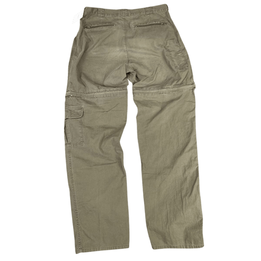 OD Green Cargo Convertible Pants - Olive Green (36x34)