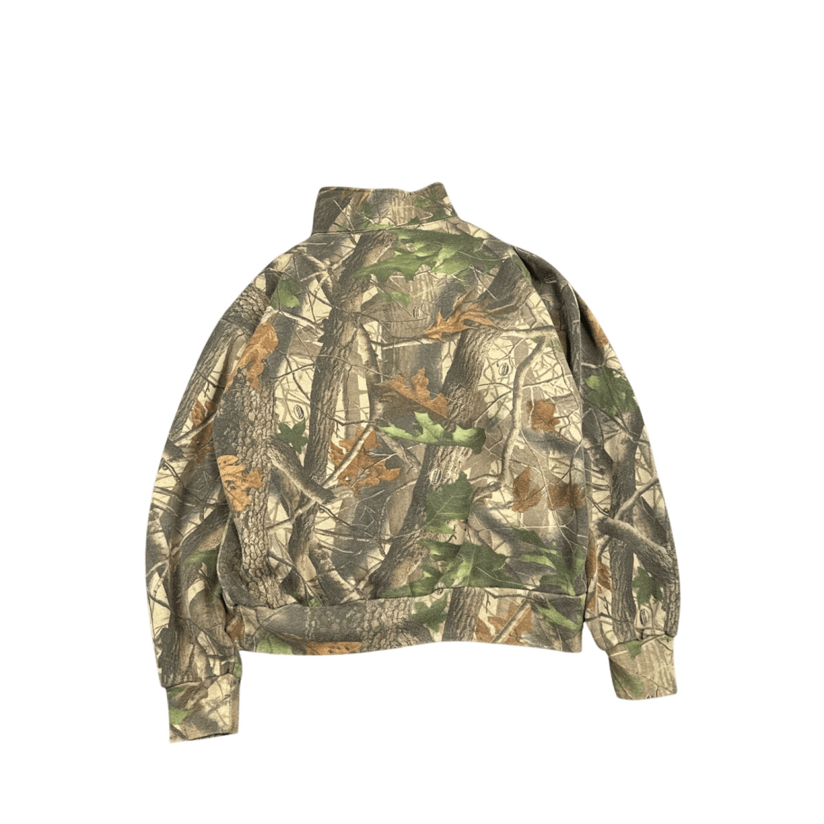 Vintage Camo Fleece Pullover - Camouflage