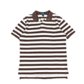 Polo by Ralph Lauren Striped Polo - Brown/White (L)