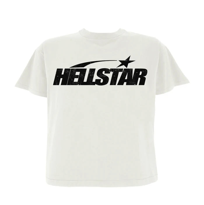 Hellstar Classic Logo White Tee