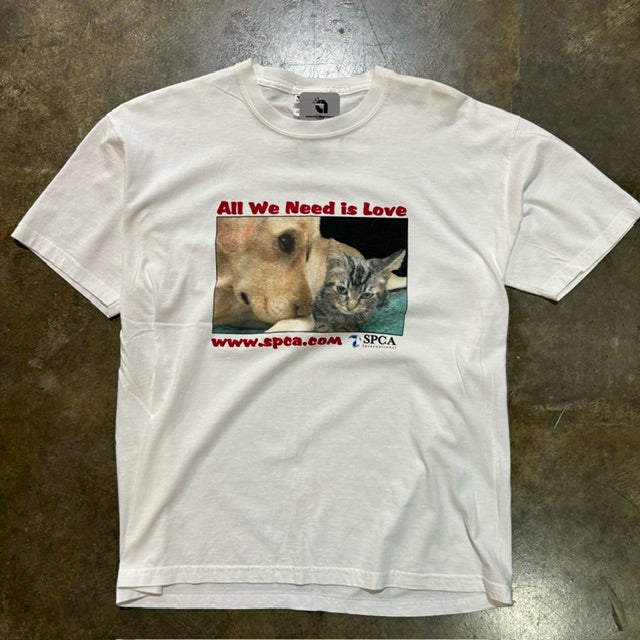 SPCA all we need is love shirt