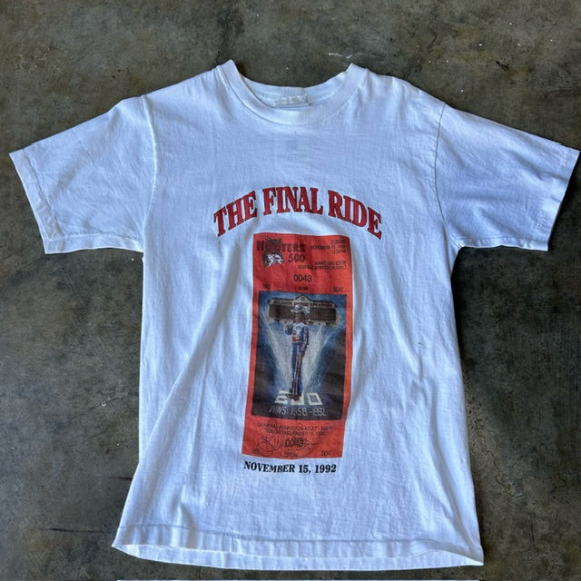 Hooters 1992 The Final Ride tee