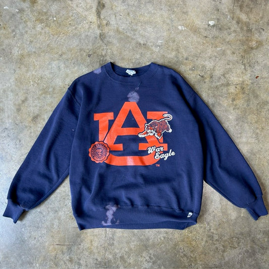 Auburn Bleach stain tiger crew