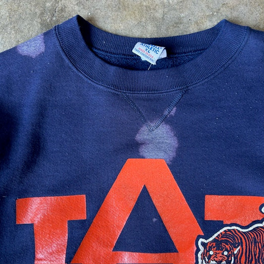 Auburn Bleach stain tiger crew