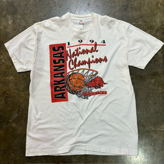 94 Arkansas Razorbacks Basketball Tee