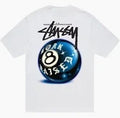 Stussy / Born X Raised 8 Ball White Tee