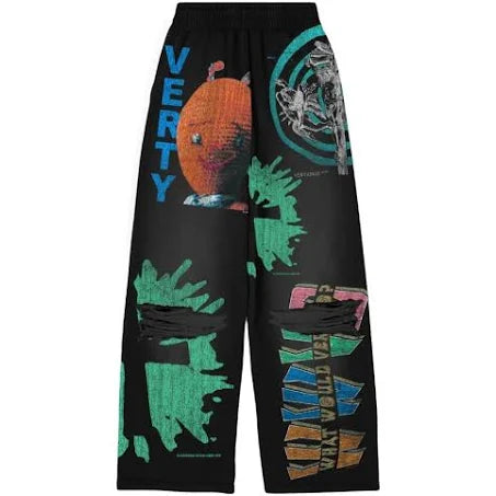 Vertebrae Black Montage Sweats