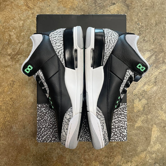 Jordan 3 Green Glow