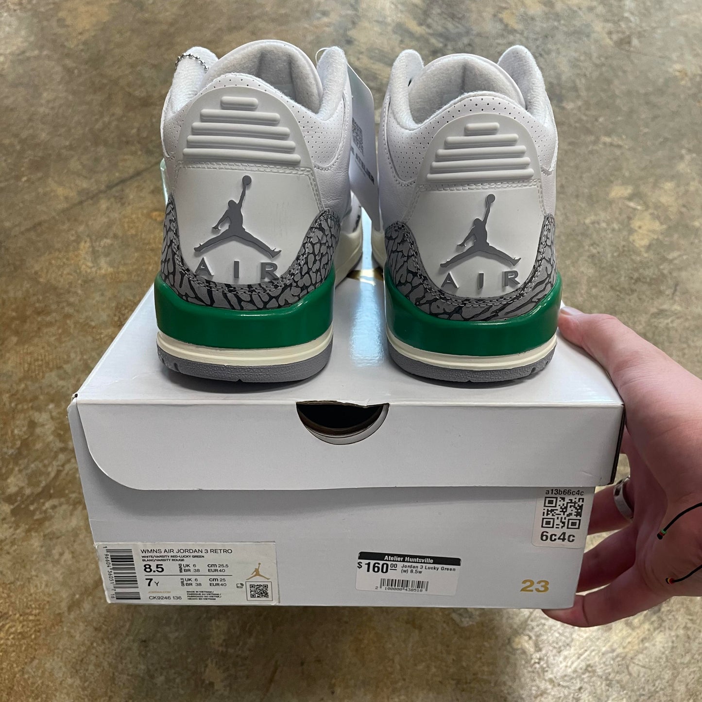 Jordan 3 Lucky Green